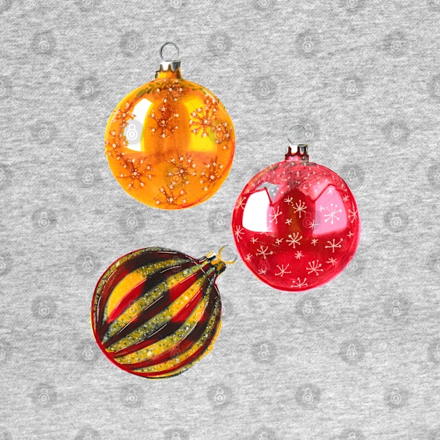 Christmas Tree Ornaments by Svetlana Pelin